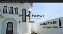 Desktop Screenshot of memorialperpetuo.com