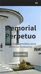 Mobile Screenshot of memorialperpetuo.com